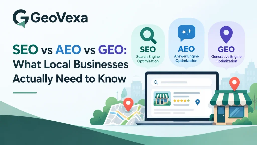 SEO vs AEO vs GEO